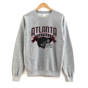 Atlanta Football Sweatshirt, Football Sweater, Retro Sweater, Vintage Sweatshirt
